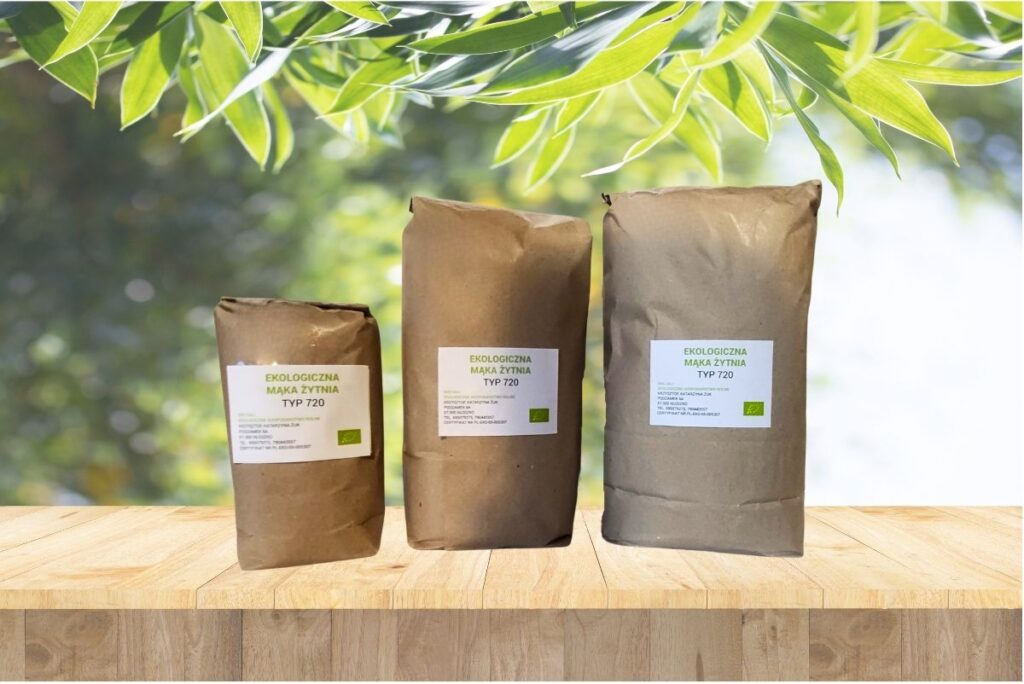 mąka z ekologicznych upraw